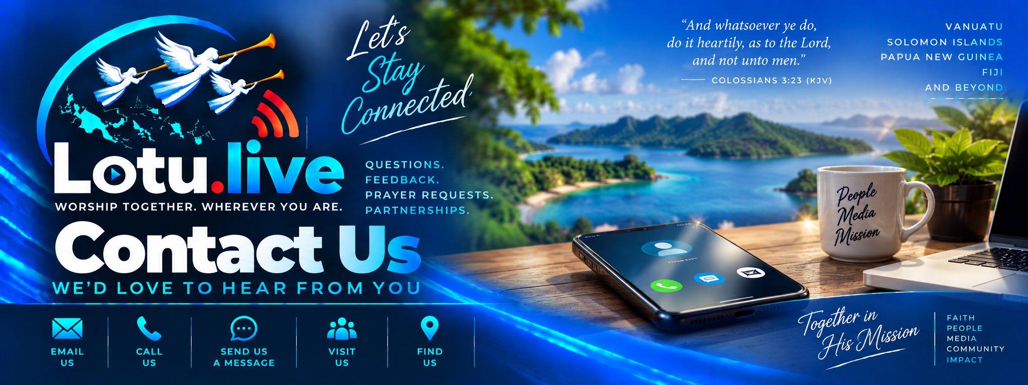 Contact Us — LOTU.LIVE
