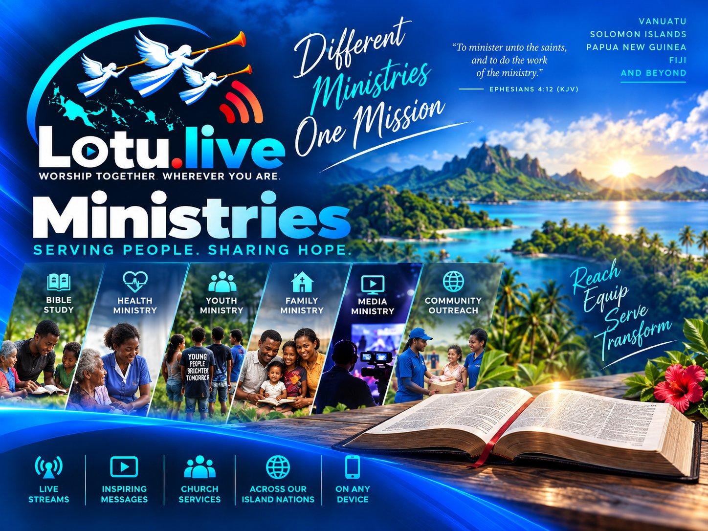 Ministries — LOTU.LIVE